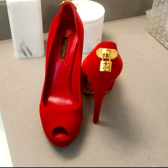 LV open toe pumps - Picture 1 of 4